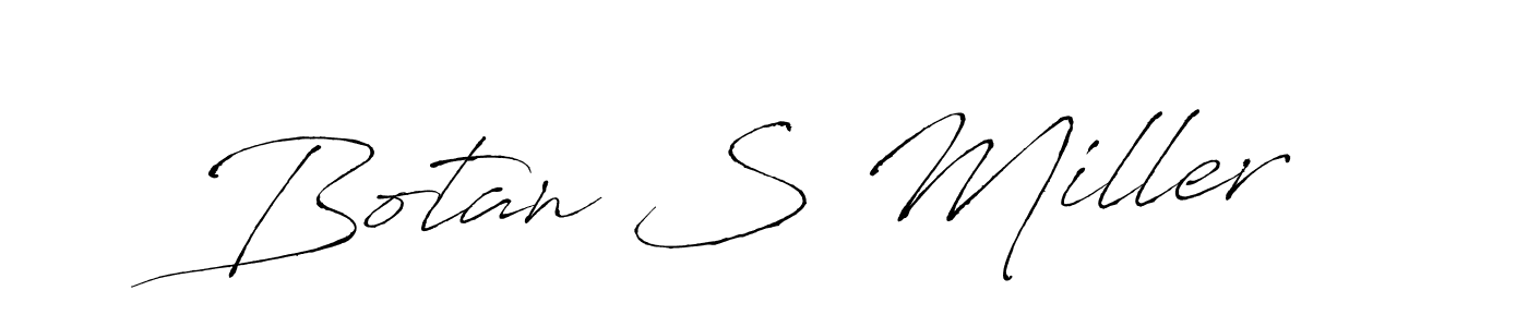Make a beautiful signature design for name Botan S Miller. Use this online signature maker to create a handwritten signature for free. Botan S Miller signature style 6 images and pictures png
