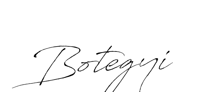 Use a signature maker to create a handwritten signature online. With this signature software, you can design (Antro_Vectra) your own signature for name Botegyi. Botegyi signature style 6 images and pictures png