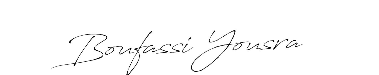 Also we have Boufassi Yousra name is the best signature style. Create professional handwritten signature collection using Antro_Vectra autograph style. Boufassi Yousra signature style 6 images and pictures png