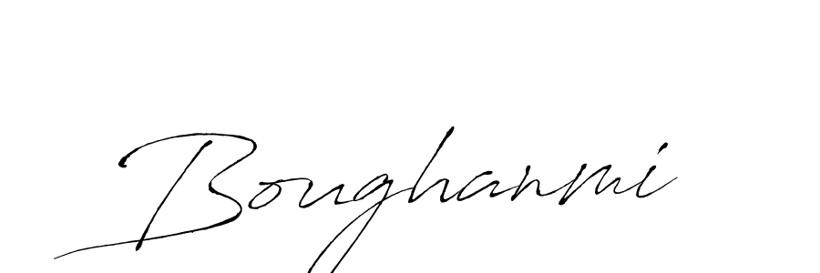 How to make Boughanmi name signature. Use Antro_Vectra style for creating short signs online. This is the latest handwritten sign. Boughanmi signature style 6 images and pictures png