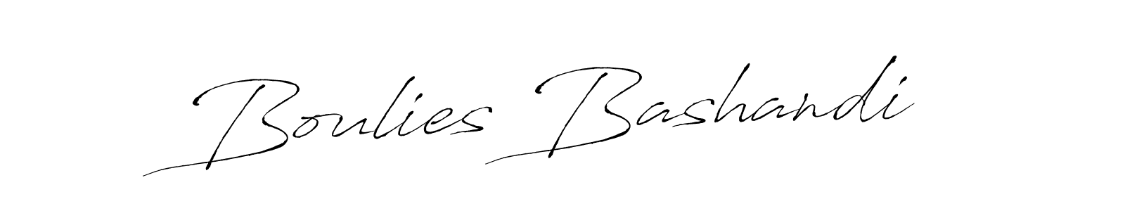 You can use this online signature creator to create a handwritten signature for the name Boulies Bashandi. This is the best online autograph maker. Boulies Bashandi signature style 6 images and pictures png
