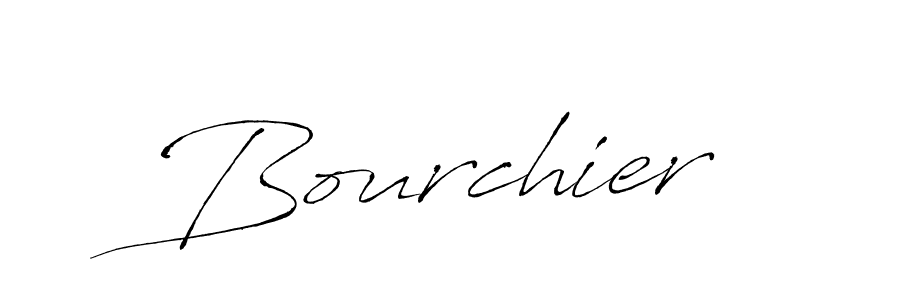 Design your own signature with our free online signature maker. With this signature software, you can create a handwritten (Antro_Vectra) signature for name Bourchier. Bourchier signature style 6 images and pictures png