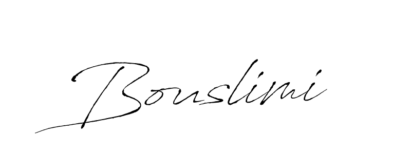 Bouslimi stylish signature style. Best Handwritten Sign (Antro_Vectra) for my name. Handwritten Signature Collection Ideas for my name Bouslimi. Bouslimi signature style 6 images and pictures png
