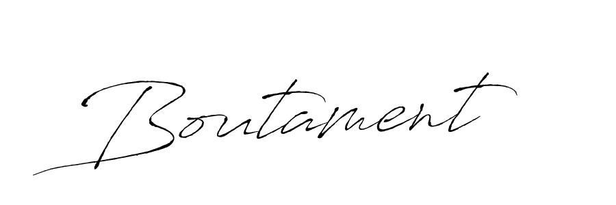 Make a beautiful signature design for name Boutament. Use this online signature maker to create a handwritten signature for free. Boutament signature style 6 images and pictures png