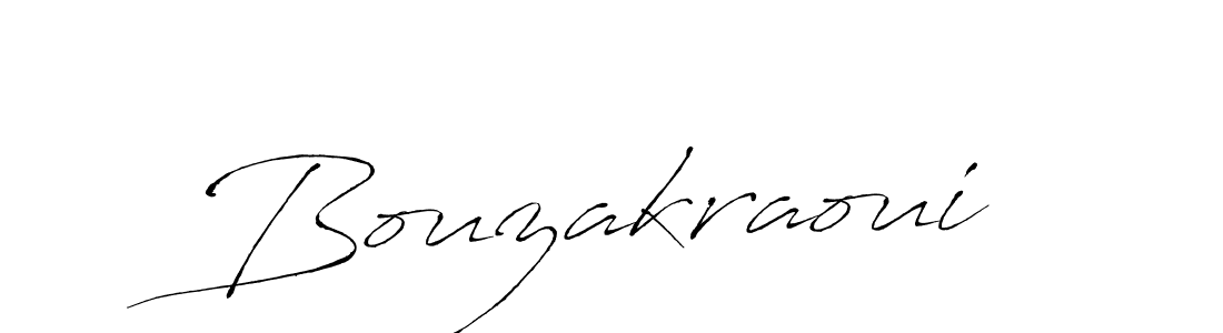 Also You can easily find your signature by using the search form. We will create Bouzakraoui name handwritten signature images for you free of cost using Antro_Vectra sign style. Bouzakraoui signature style 6 images and pictures png