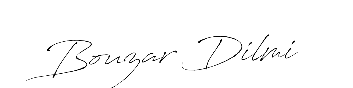 Bouzar Dilmi stylish signature style. Best Handwritten Sign (Antro_Vectra) for my name. Handwritten Signature Collection Ideas for my name Bouzar Dilmi. Bouzar Dilmi signature style 6 images and pictures png