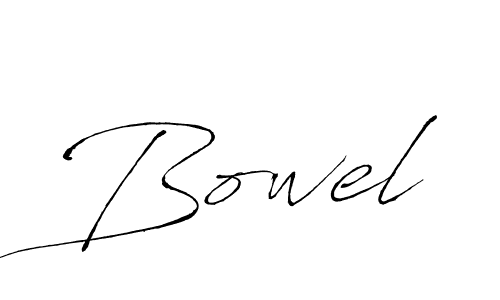 Design your own signature with our free online signature maker. With this signature software, you can create a handwritten (Antro_Vectra) signature for name Bowel. Bowel signature style 6 images and pictures png