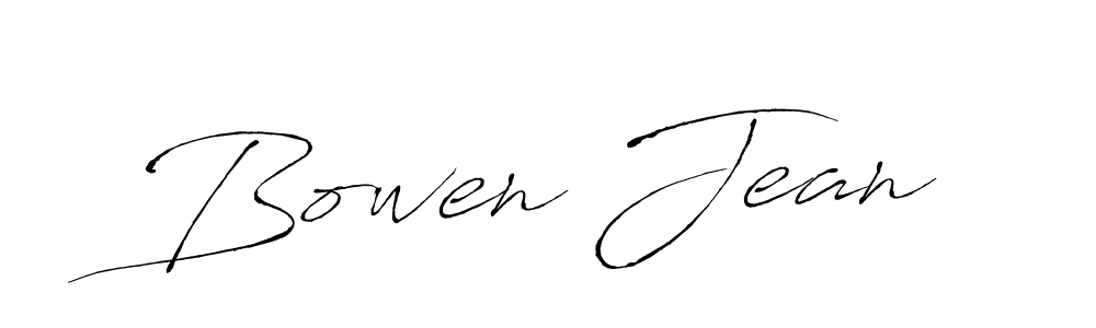 Make a short Bowen Jean signature style. Manage your documents anywhere anytime using Antro_Vectra. Create and add eSignatures, submit forms, share and send files easily. Bowen Jean signature style 6 images and pictures png