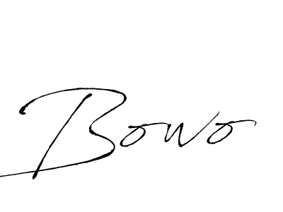 You should practise on your own different ways (Antro_Vectra) to write your name (Bowo) in signature. don't let someone else do it for you. Bowo signature style 6 images and pictures png