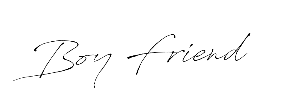 Make a beautiful signature design for name Boy Friend. With this signature (Antro_Vectra) style, you can create a handwritten signature for free. Boy Friend signature style 6 images and pictures png