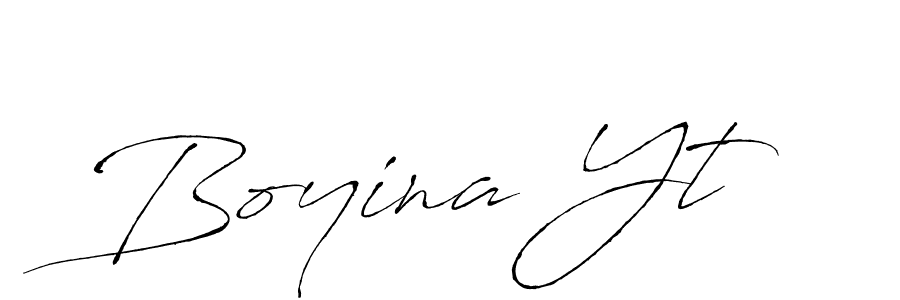 This is the best signature style for the Boyina Yt name. Also you like these signature font (Antro_Vectra). Mix name signature. Boyina Yt signature style 6 images and pictures png