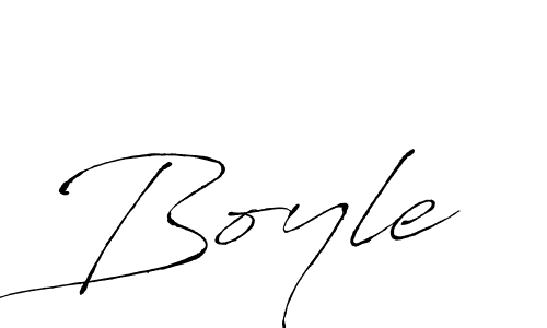 Create a beautiful signature design for name Boyle. With this signature (Antro_Vectra) fonts, you can make a handwritten signature for free. Boyle signature style 6 images and pictures png