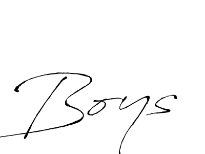 Make a beautiful signature design for name Boys. With this signature (Antro_Vectra) style, you can create a handwritten signature for free. Boys signature style 6 images and pictures png