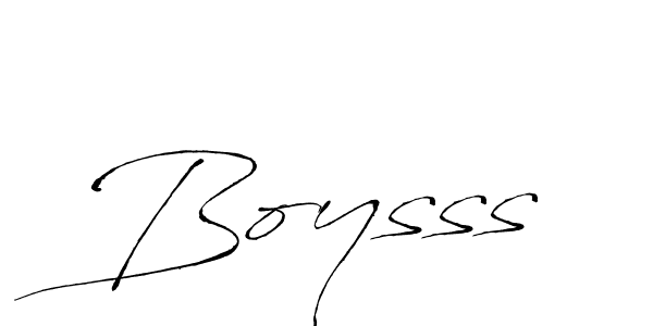 Once you've used our free online signature maker to create your best signature Antro_Vectra style, it's time to enjoy all of the benefits that Boysss name signing documents. Boysss signature style 6 images and pictures png
