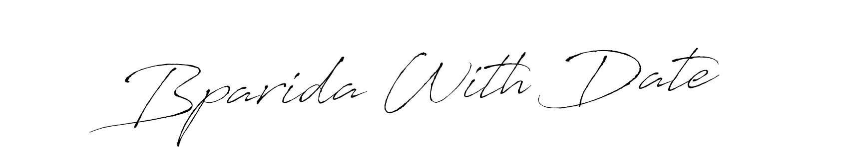 You should practise on your own different ways (Antro_Vectra) to write your name (Bparida With Date) in signature. don't let someone else do it for you. Bparida With Date signature style 6 images and pictures png