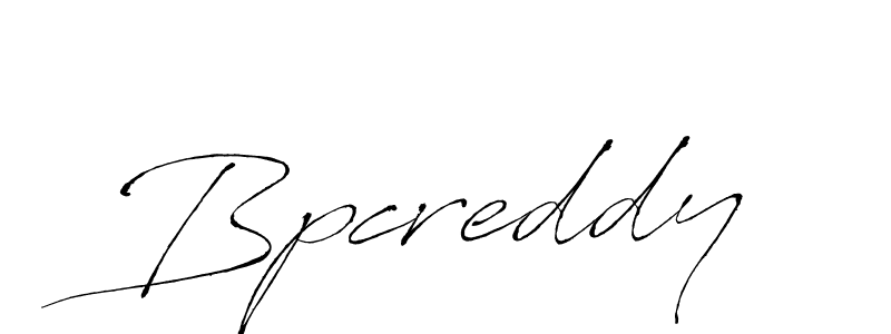 Create a beautiful signature design for name Bpcreddy. With this signature (Antro_Vectra) fonts, you can make a handwritten signature for free. Bpcreddy signature style 6 images and pictures png