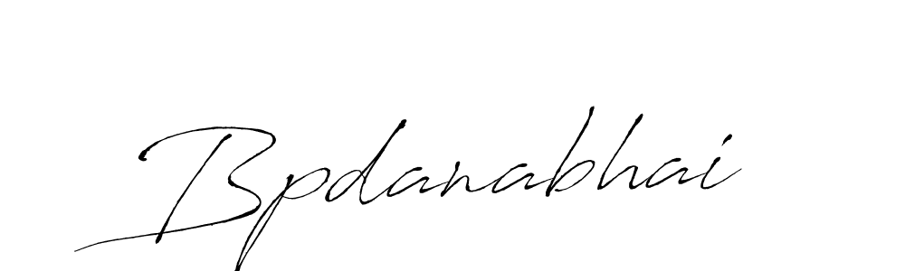 Make a beautiful signature design for name Bpdanabhai. With this signature (Antro_Vectra) style, you can create a handwritten signature for free. Bpdanabhai signature style 6 images and pictures png