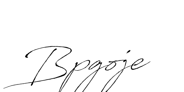 Use a signature maker to create a handwritten signature online. With this signature software, you can design (Antro_Vectra) your own signature for name Bpgoje. Bpgoje signature style 6 images and pictures png