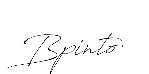 Design your own signature with our free online signature maker. With this signature software, you can create a handwritten (Antro_Vectra) signature for name Bpinto. Bpinto signature style 6 images and pictures png