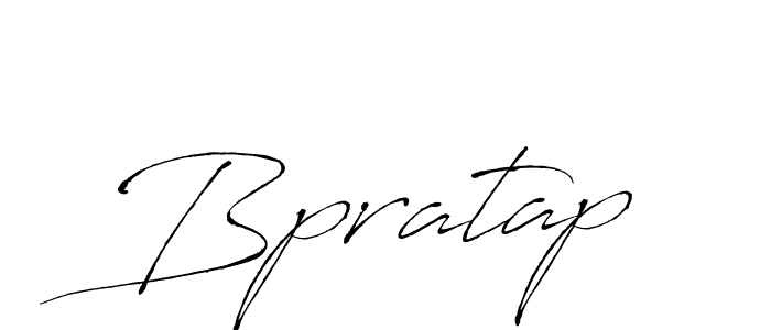 Create a beautiful signature design for name Bpratap. With this signature (Antro_Vectra) fonts, you can make a handwritten signature for free. Bpratap signature style 6 images and pictures png