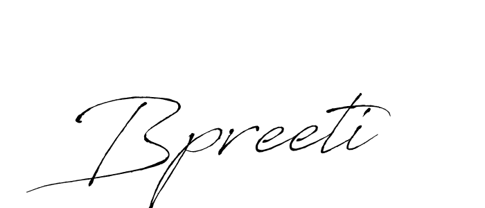 Antro_Vectra is a professional signature style that is perfect for those who want to add a touch of class to their signature. It is also a great choice for those who want to make their signature more unique. Get Bpreeti name to fancy signature for free. Bpreeti signature style 6 images and pictures png