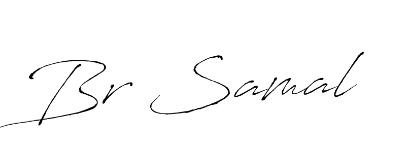 Use a signature maker to create a handwritten signature online. With this signature software, you can design (Antro_Vectra) your own signature for name Br Samal. Br Samal signature style 6 images and pictures png