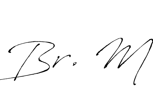 Use a signature maker to create a handwritten signature online. With this signature software, you can design (Antro_Vectra) your own signature for name Br. M. Br. M signature style 6 images and pictures png