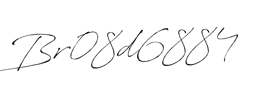 How to make Br08d6884 name signature. Use Antro_Vectra style for creating short signs online. This is the latest handwritten sign. Br08d6884 signature style 6 images and pictures png