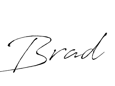 Create a beautiful signature design for name Brad. With this signature (Antro_Vectra) fonts, you can make a handwritten signature for free. Brad signature style 6 images and pictures png