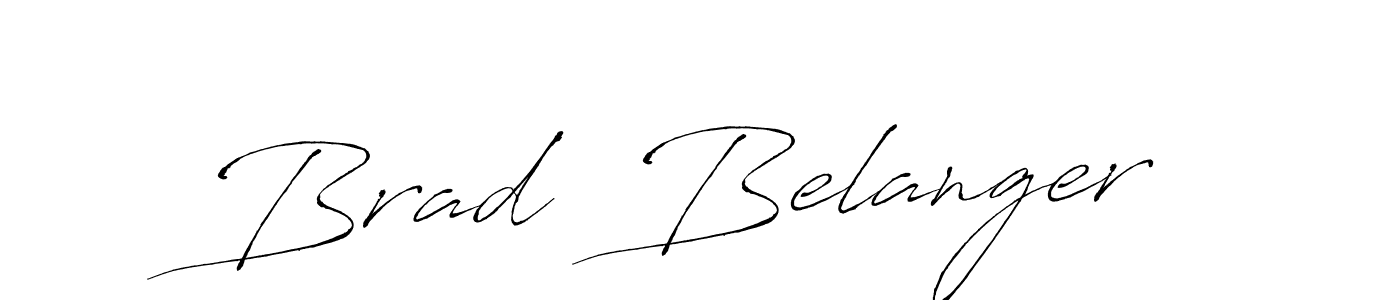 Brad  Belanger stylish signature style. Best Handwritten Sign (Antro_Vectra) for my name. Handwritten Signature Collection Ideas for my name Brad  Belanger. Brad  Belanger signature style 6 images and pictures png