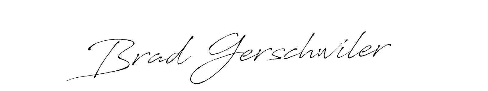 How to make Brad Gerschwiler name signature. Use Antro_Vectra style for creating short signs online. This is the latest handwritten sign. Brad Gerschwiler signature style 6 images and pictures png