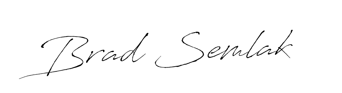 It looks lik you need a new signature style for name Brad Semlak. Design unique handwritten (Antro_Vectra) signature with our free signature maker in just a few clicks. Brad Semlak signature style 6 images and pictures png