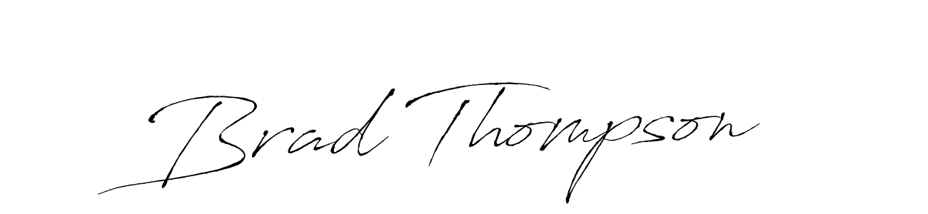 It looks lik you need a new signature style for name Brad Thompson. Design unique handwritten (Antro_Vectra) signature with our free signature maker in just a few clicks. Brad Thompson signature style 6 images and pictures png