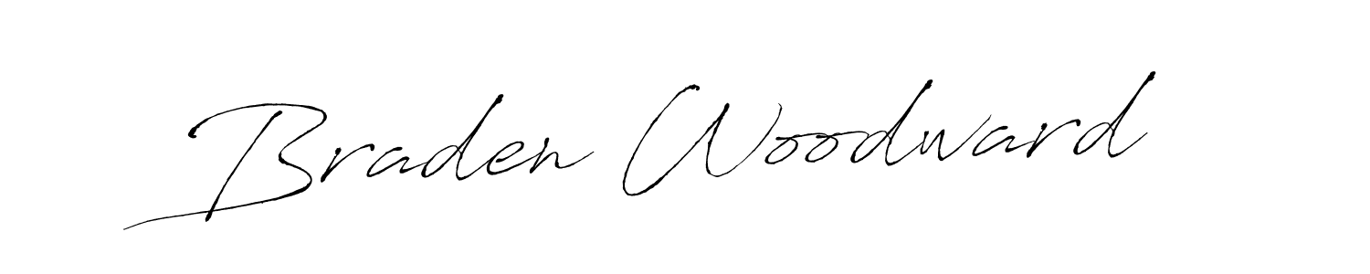 Use a signature maker to create a handwritten signature online. With this signature software, you can design (Antro_Vectra) your own signature for name Braden Woodward. Braden Woodward signature style 6 images and pictures png