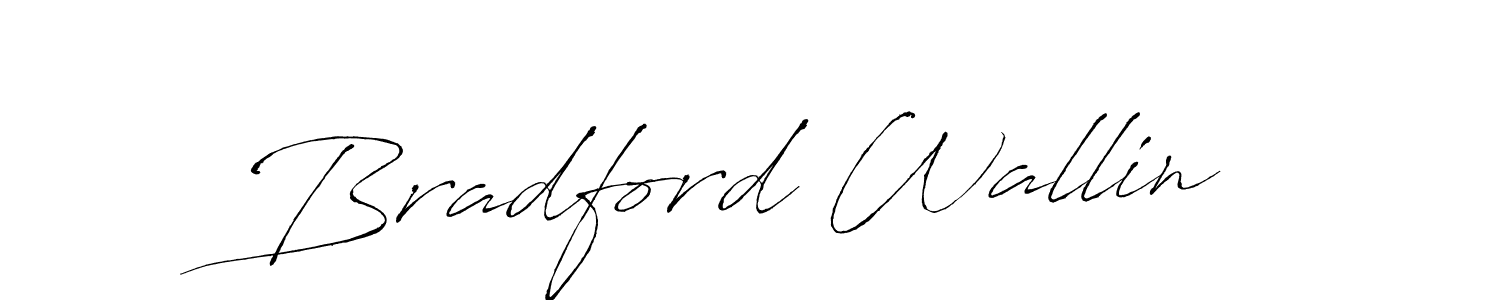 Use a signature maker to create a handwritten signature online. With this signature software, you can design (Antro_Vectra) your own signature for name Bradford Wallin. Bradford Wallin signature style 6 images and pictures png