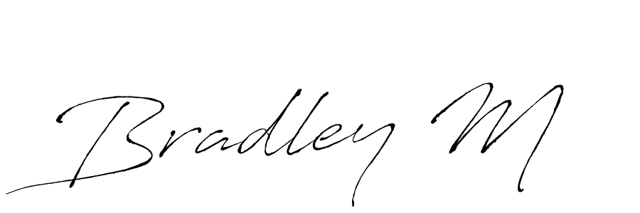 The best way (Antro_Vectra) to make a short signature is to pick only two or three words in your name. The name Bradley M include a total of six letters. For converting this name. Bradley M signature style 6 images and pictures png