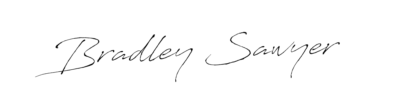 You should practise on your own different ways (Antro_Vectra) to write your name (Bradley Sawyer) in signature. don't let someone else do it for you. Bradley Sawyer signature style 6 images and pictures png