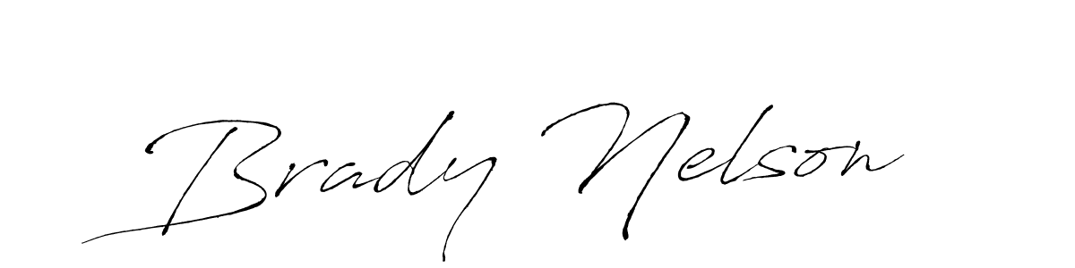 Design your own signature with our free online signature maker. With this signature software, you can create a handwritten (Antro_Vectra) signature for name Brady Nelson. Brady Nelson signature style 6 images and pictures png