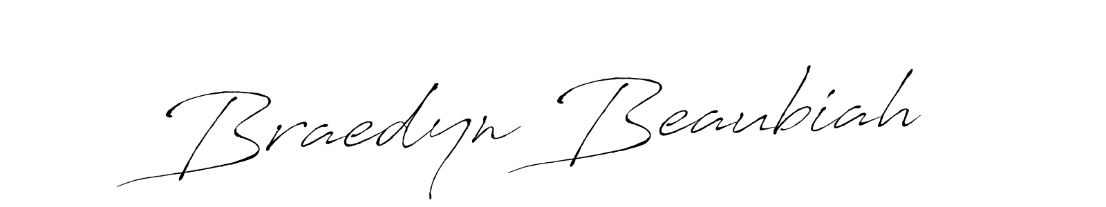 Also we have Braedyn Beaubiah name is the best signature style. Create professional handwritten signature collection using Antro_Vectra autograph style. Braedyn Beaubiah signature style 6 images and pictures png