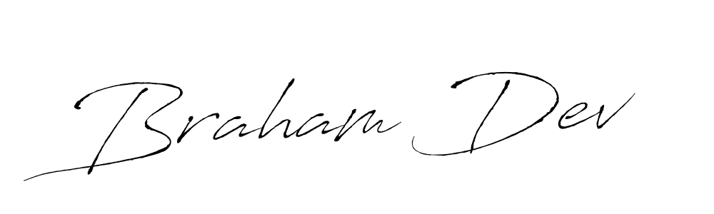 Similarly Antro_Vectra is the best handwritten signature design. Signature creator online .You can use it as an online autograph creator for name Braham Dev. Braham Dev signature style 6 images and pictures png