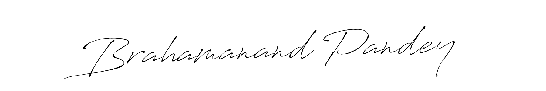 Brahamanand Pandey stylish signature style. Best Handwritten Sign (Antro_Vectra) for my name. Handwritten Signature Collection Ideas for my name Brahamanand Pandey. Brahamanand Pandey signature style 6 images and pictures png