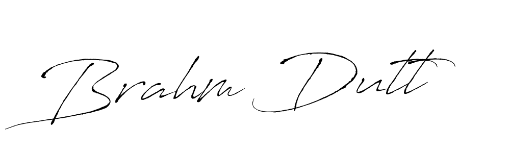 Also we have Brahm Dutt name is the best signature style. Create professional handwritten signature collection using Antro_Vectra autograph style. Brahm Dutt signature style 6 images and pictures png