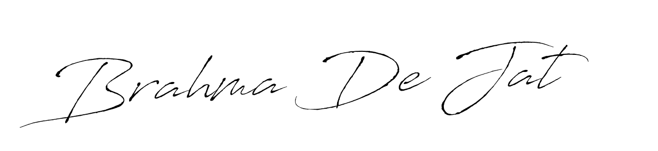 Also we have Brahma De Jat name is the best signature style. Create professional handwritten signature collection using Antro_Vectra autograph style. Brahma De Jat signature style 6 images and pictures png