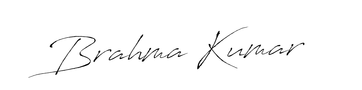 How to make Brahma Kumar name signature. Use Antro_Vectra style for creating short signs online. This is the latest handwritten sign. Brahma Kumar signature style 6 images and pictures png