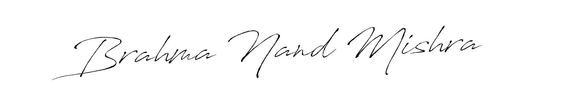Create a beautiful signature design for name Brahma Nand Mishra. With this signature (Antro_Vectra) fonts, you can make a handwritten signature for free. Brahma Nand Mishra signature style 6 images and pictures png