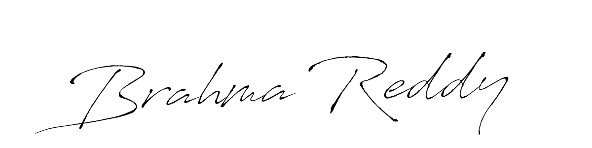 Brahma Reddy stylish signature style. Best Handwritten Sign (Antro_Vectra) for my name. Handwritten Signature Collection Ideas for my name Brahma Reddy. Brahma Reddy signature style 6 images and pictures png