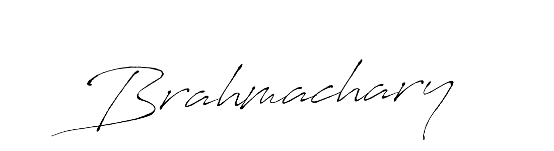 How to make Brahmachary signature? Antro_Vectra is a professional autograph style. Create handwritten signature for Brahmachary name. Brahmachary signature style 6 images and pictures png