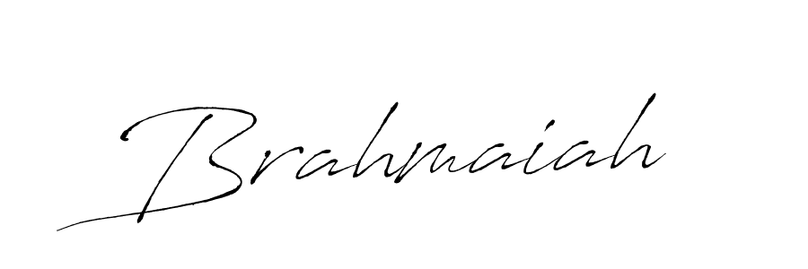 How to make Brahmaiah signature? Antro_Vectra is a professional autograph style. Create handwritten signature for Brahmaiah name. Brahmaiah signature style 6 images and pictures png