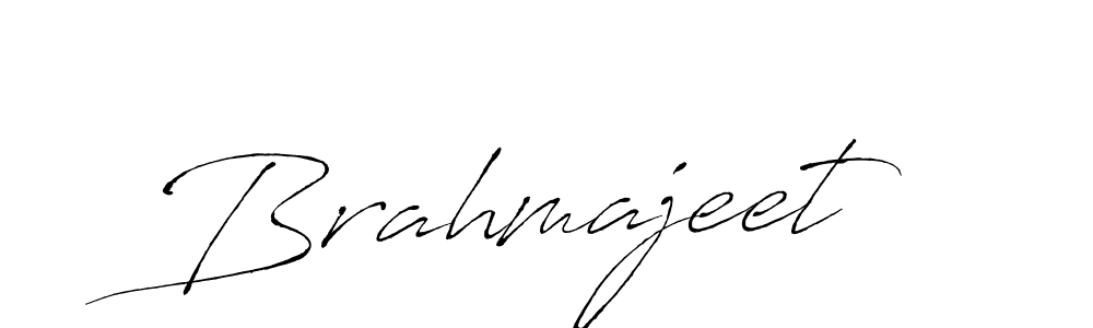 Make a beautiful signature design for name Brahmajeet. With this signature (Antro_Vectra) style, you can create a handwritten signature for free. Brahmajeet signature style 6 images and pictures png