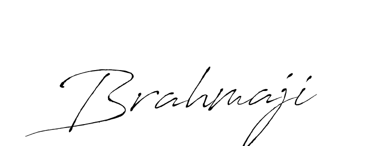 How to make Brahmaji signature? Antro_Vectra is a professional autograph style. Create handwritten signature for Brahmaji name. Brahmaji signature style 6 images and pictures png